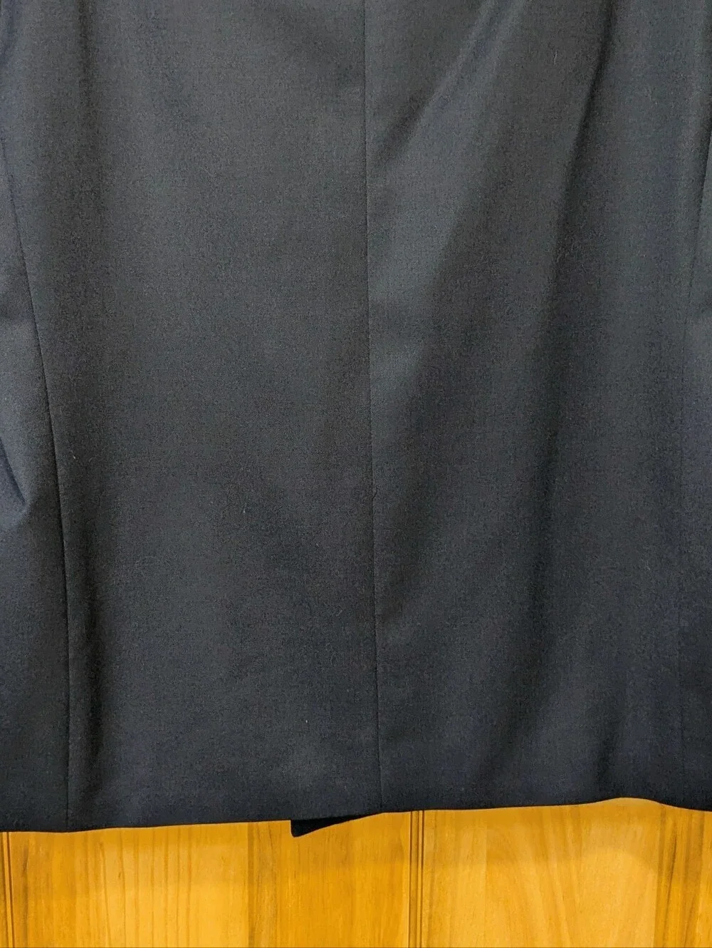 Oscar de la Renta Double Breast Blazer 6/1 Buttons Wool Navy Blue Men's 46R NWT
